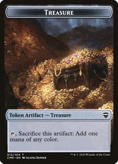 The Monarch // Treasure Token [Commander Legends Tokens] | Good Games Adelaide SA