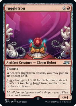 Juggletron Galaxy Foil 399 (Unfinity)  - Foil | Good Games Adelaide SA