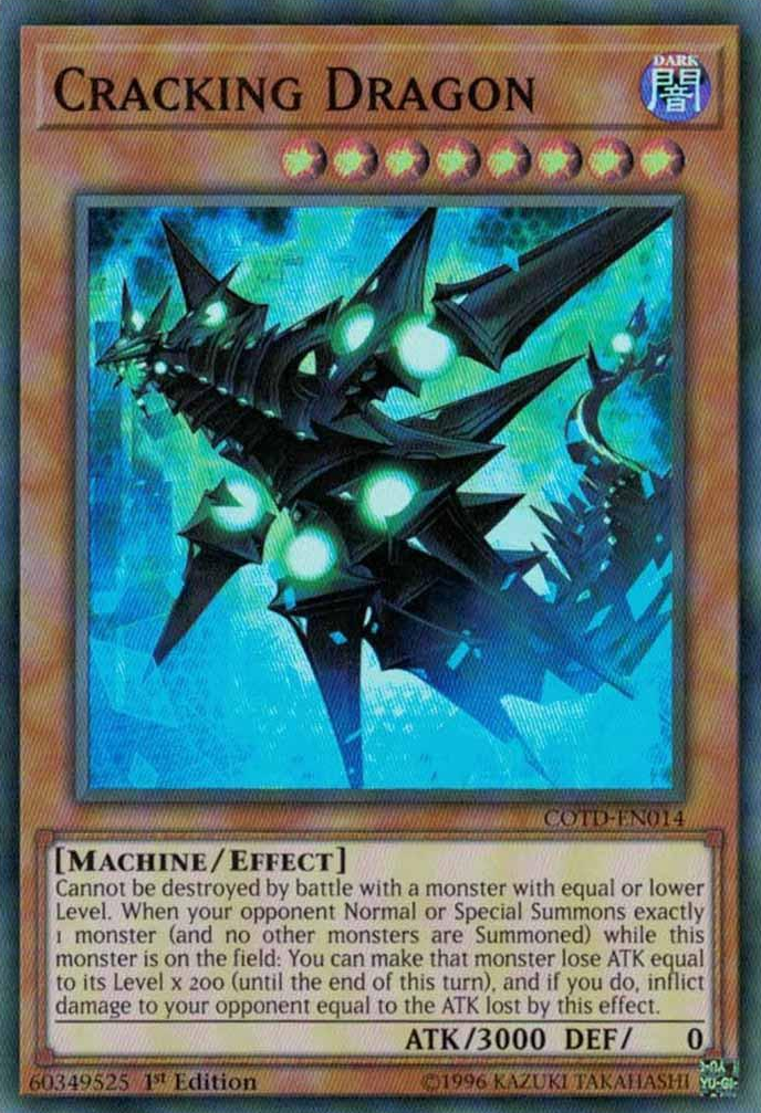 Cracking Dragon [COTD-EN014] Super Rare | Good Games Adelaide SA