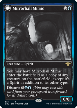 Mirrorhall Mimic // Ghastly Mimicry [Innistrad: Double Feature] | Good Games Adelaide SA