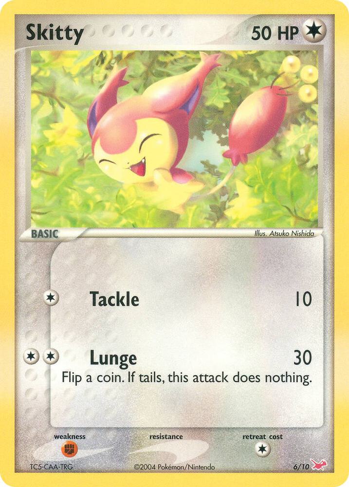 Skitty 6/10 (EX Trainer Kit 1: Latias & Latios)  | Good Games Adelaide SA