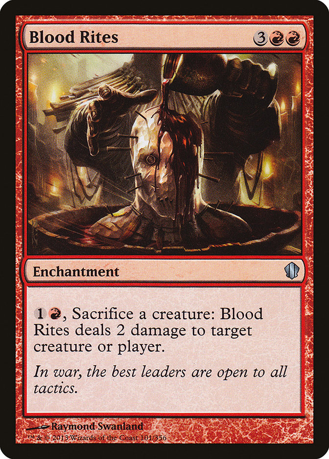 Blood Rites [Commander 2013] | Good Games Adelaide SA