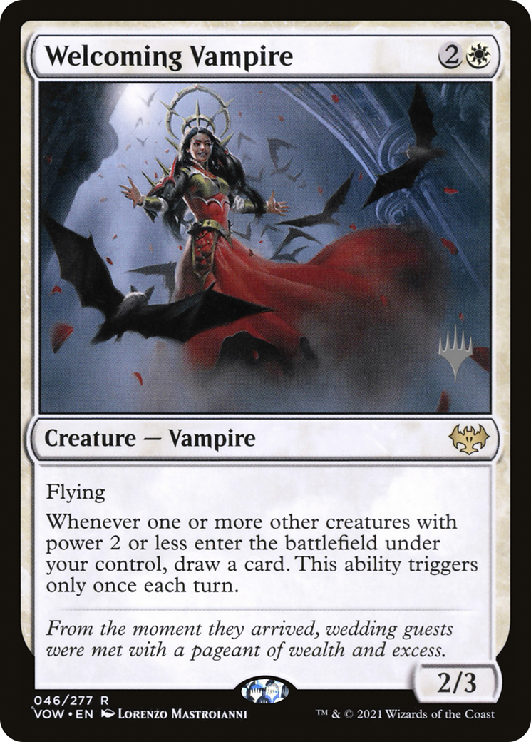 Welcoming Vampire (Promo Pack) [The Brothers' War Promos] | Good Games Adelaide SA