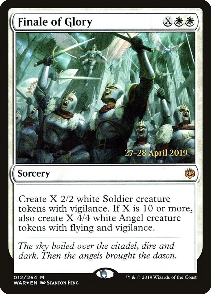 Finale of Glory 12 (Prerelease Cards)  - Foil | Good Games Adelaide SA