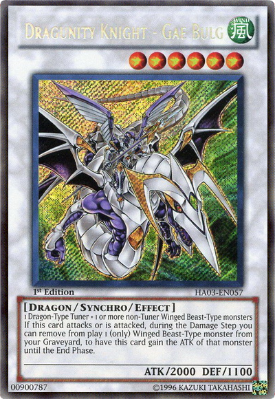 Dragunity Knight - Gae Bulg [HA03-EN057] Secret Rare | Good Games Adelaide SA