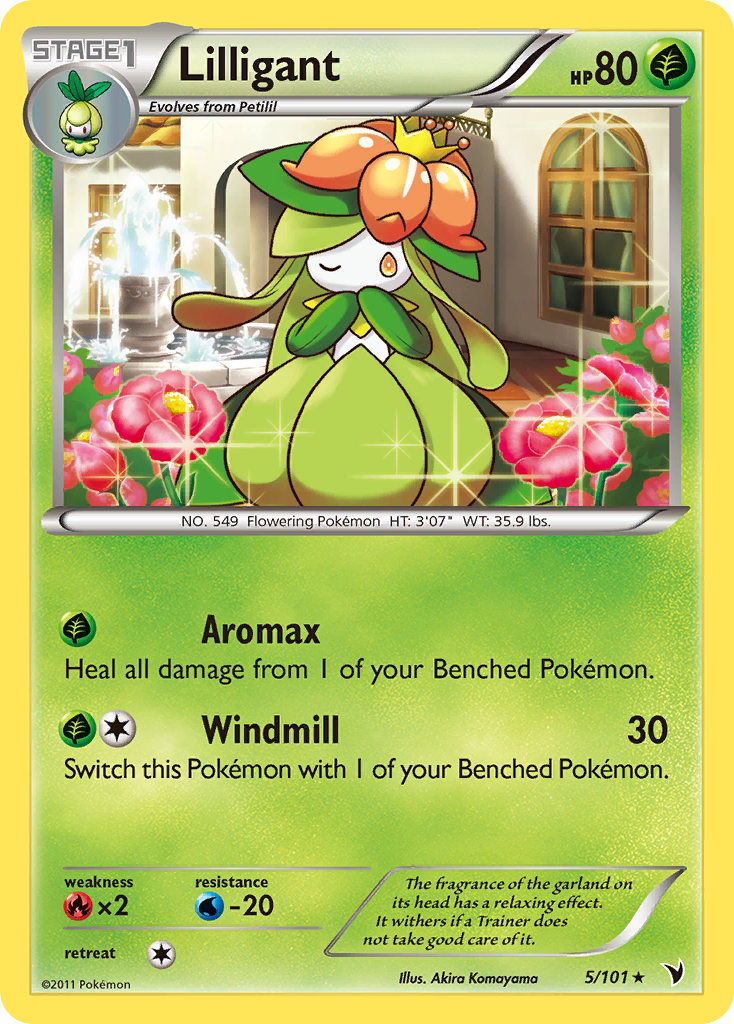 Lilligant (5/101) [Black & White: Noble Victories] | Good Games Adelaide SA