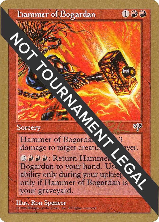 Hammer of Bogardan 1998 Ben Rubin MIR br181/117 (World Championship Decks)  | Good Games Adelaide SA