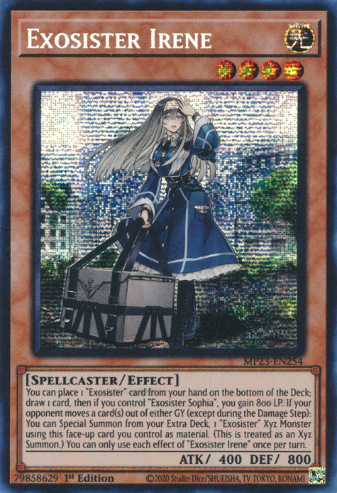 Exosister Irene [MP23-EN254] Prismatic Secret Rare | Good Games Adelaide SA