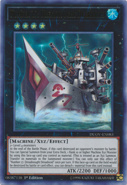 Number 27: Dreadnought Dreadnoid [DUOV-EN083] Ultra Rare | Good Games Adelaide SA