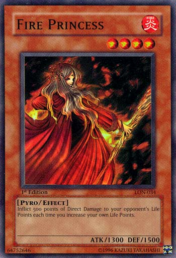 Fire Princess [LON-034] Super Rare | Good Games Adelaide SA