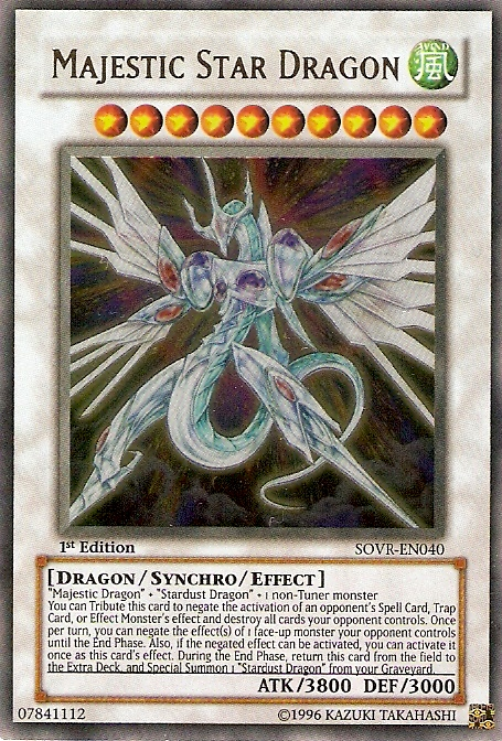 Majestic Star Dragon [SOVR-EN040] Ultra Rare | Good Games Adelaide SA