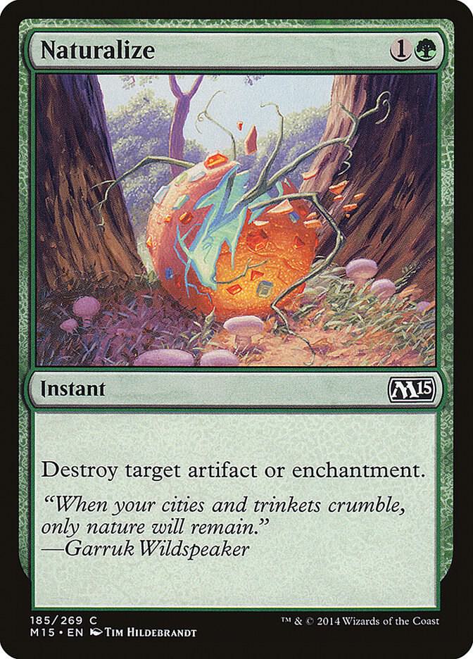 Naturalize 185 (Magic 2015 (M15))  - Foil | Good Games Adelaide SA