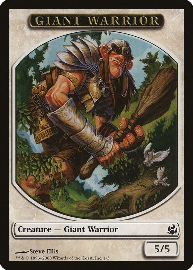 Giant Warrior Token 1/3 (Morningtide)  | Good Games Adelaide SA