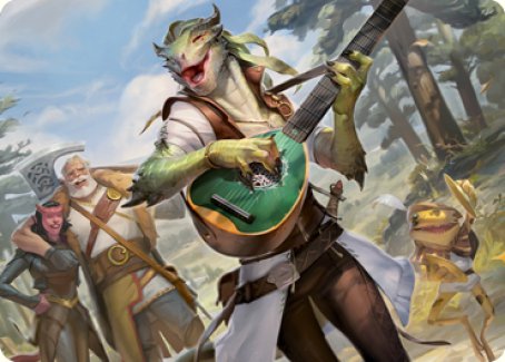 Wandering Troubadour Art Card [Dungeons & Dragons: Adventures in the Forgotten Realms Art Series] | Good Games Adelaide SA