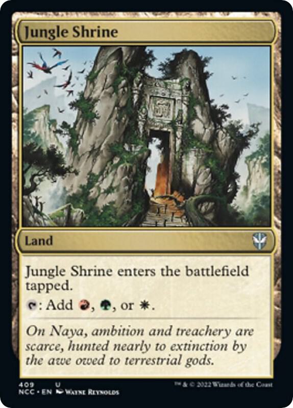 Jungle Shrine 409 (Commander: Streets of New Capenna)  | Good Games Adelaide SA