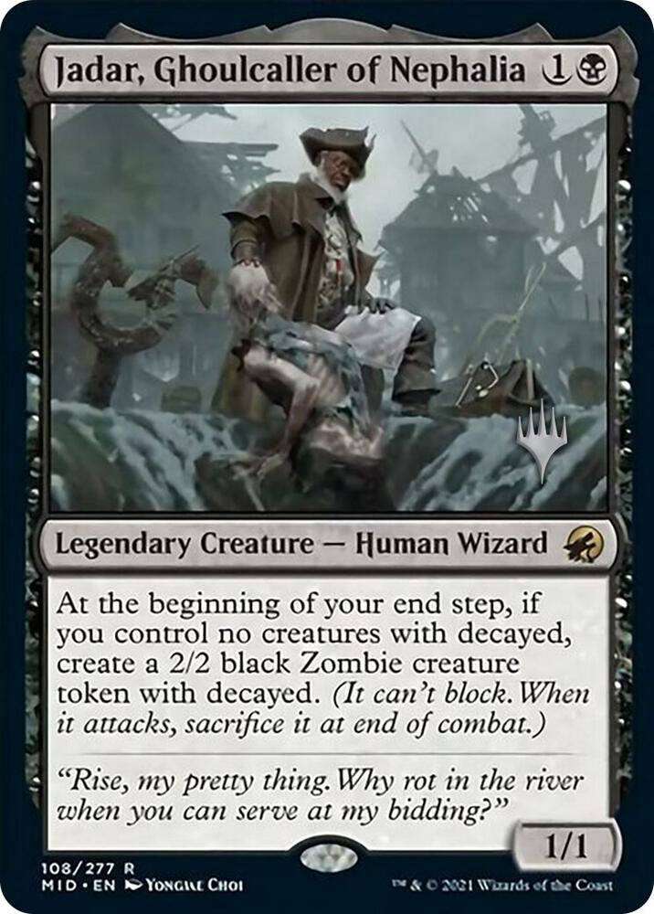 Jadar Ghoulcaller of Nephalia 108 (Promo Pack: Innistrad: Midnight Hunt)  - Foil | Good Games Adelaide SA