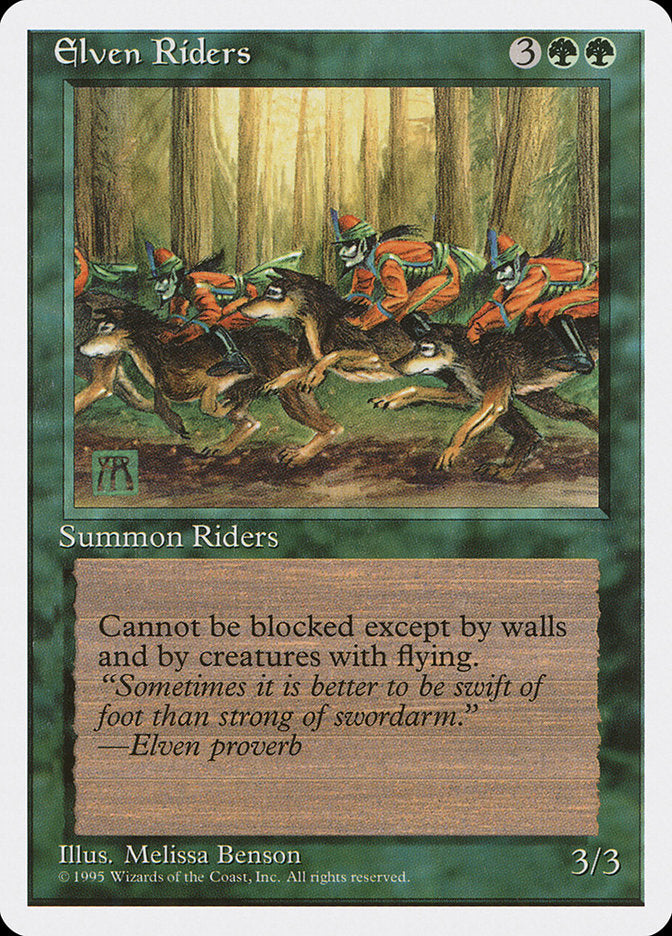 Elven Riders [Fourth Edition] | Good Games Adelaide SA