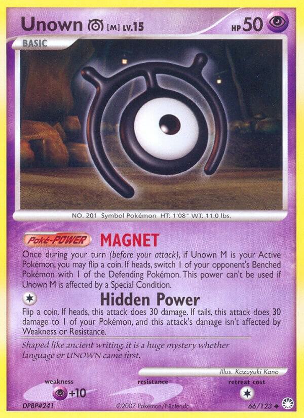 Unown M 66/123 (Mysterious Treasures)  | Good Games Adelaide SA