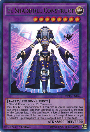 El Shaddoll Construct [MP15-EN094] Ultra Rare | Good Games Adelaide SA