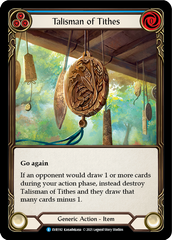 Talisman of Tithes [EVR192] (Everfest)  1st Edition Cold Foil | Good Games Adelaide SA