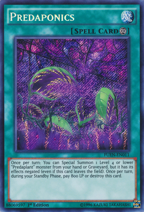 Predaponics [FUEN-EN011] Secret Rare | Good Games Adelaide SA