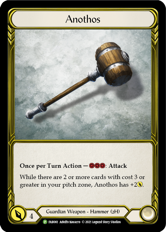 Anothos (Golden) [FAB061] (Promo)  Cold Foil | Good Games Adelaide SA