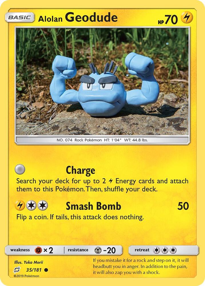 Alolan Geodude 35/181 (SM - Team Up)  | Good Games Adelaide SA