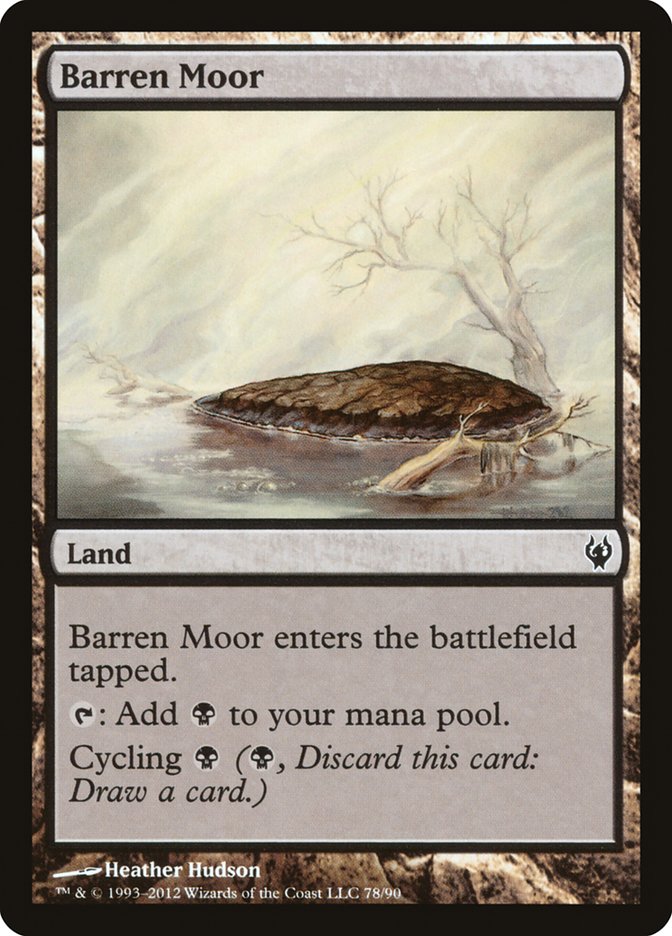 Barren Moor [Duel Decks: Izzet vs. Golgari] | Good Games Adelaide SA