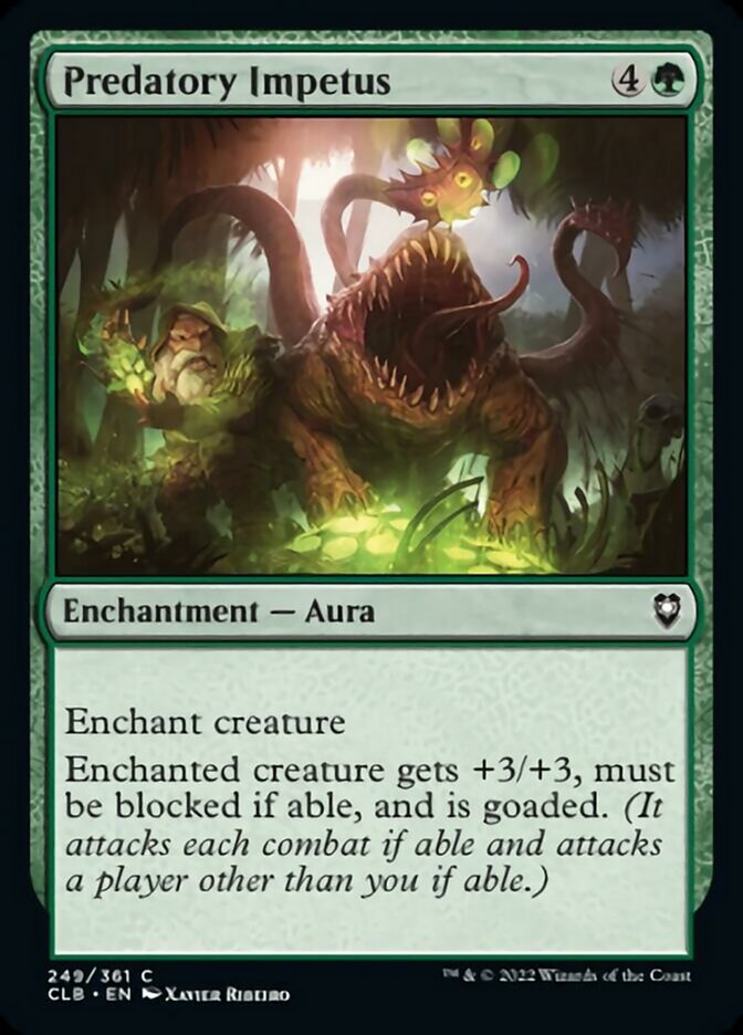 Predatory Impetus [Commander Legends: Battle for Baldur's Gate] | Good Games Adelaide SA