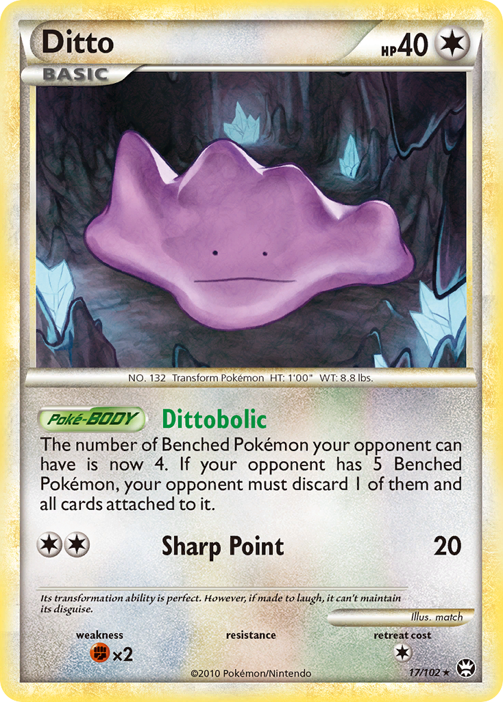 Ditto (17/102) [HeartGold & SoulSilver: Triumphant] | Good Games Adelaide SA