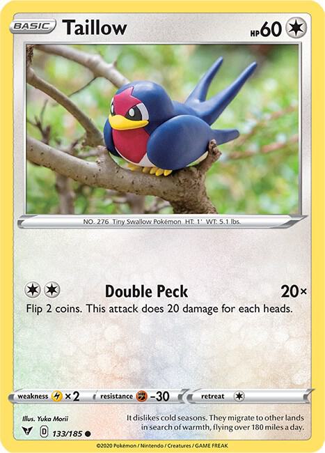 Taillow 133/185 (SWSH04: Vivid Voltage)  | Good Games Adelaide SA