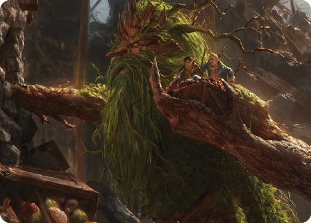 Treebeard, Gracious Host Art Card [The Lord of the Rings: Tales of Middle-earth Art Series] | Good Games Adelaide SA