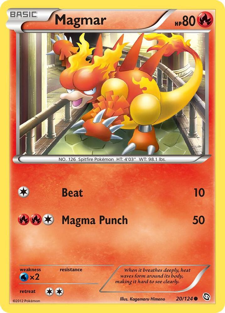 Magmar 20/124 (Dragons Exalted)  | Good Games Adelaide SA