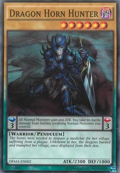 Dragon Horn Hunter [DEM3-EN002] Common | Good Games Adelaide SA