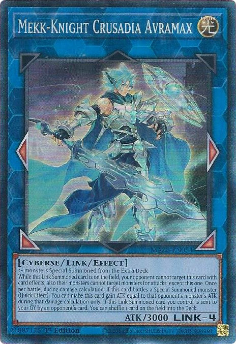Mekk-Knight Crusadia Avramax [MAZE-EN054] Collector's Rare | Good Games Adelaide SA