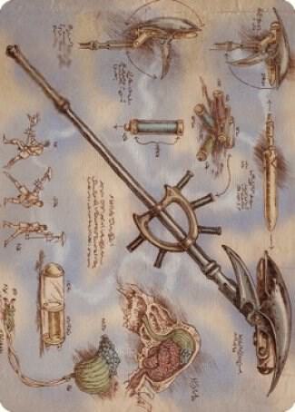 Staff of Domination Art Card 79 (Art Series: The Brothers' War)  | Good Games Adelaide SA