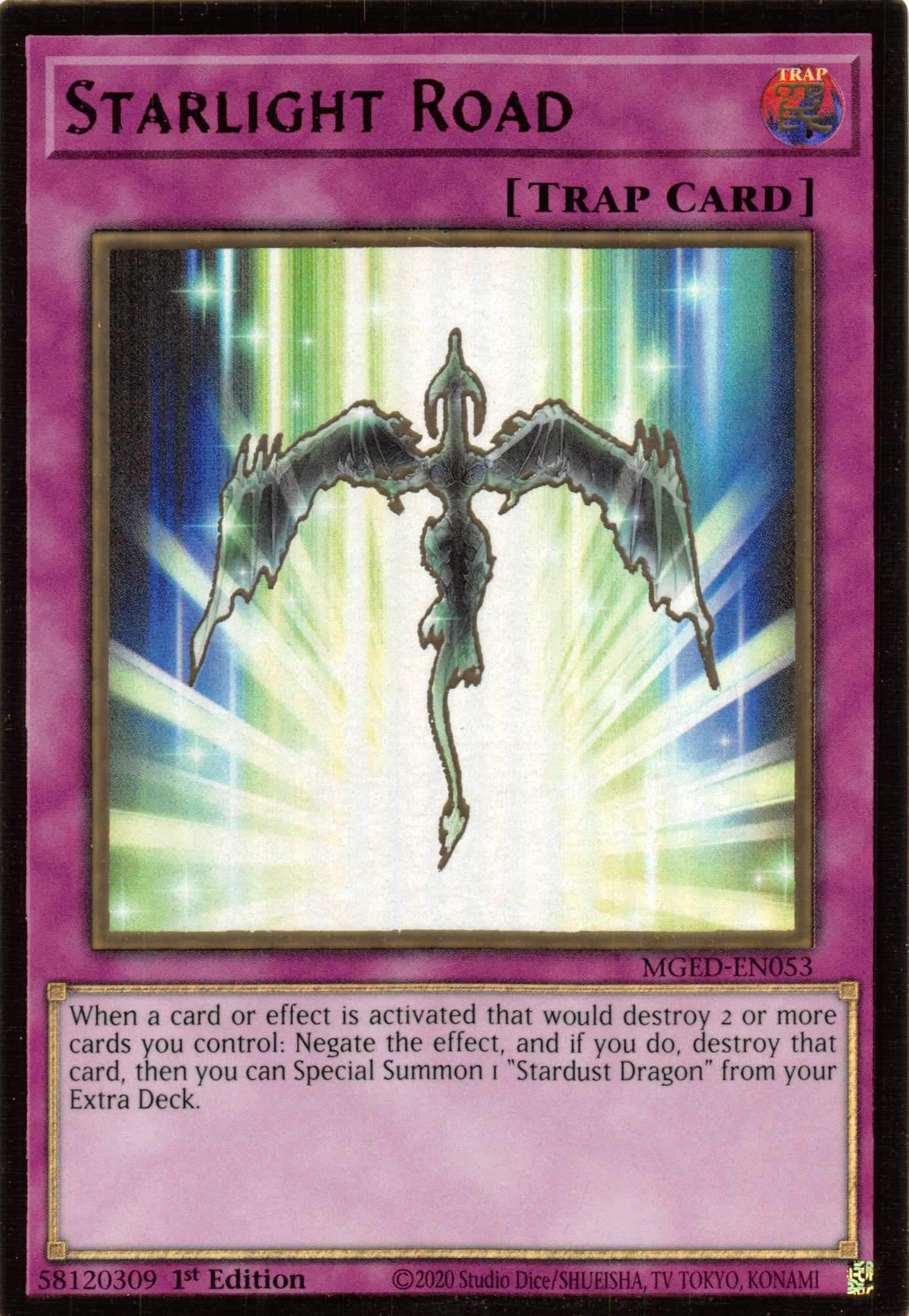 Starlight Road [MGED-EN053] Gold Rare | Good Games Adelaide SA