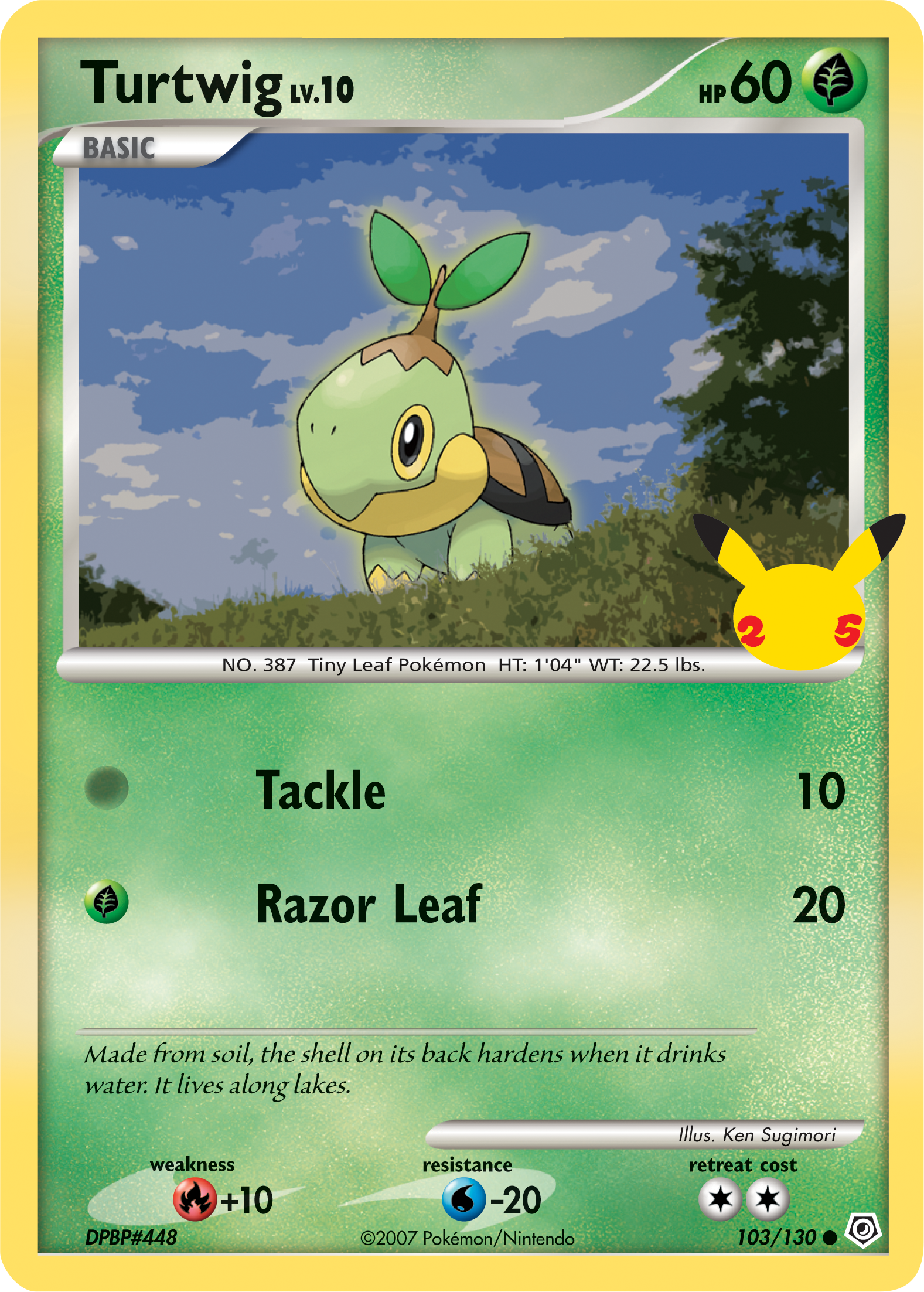 Turtwig (103/130) [First Partner Pack] | Good Games Adelaide SA