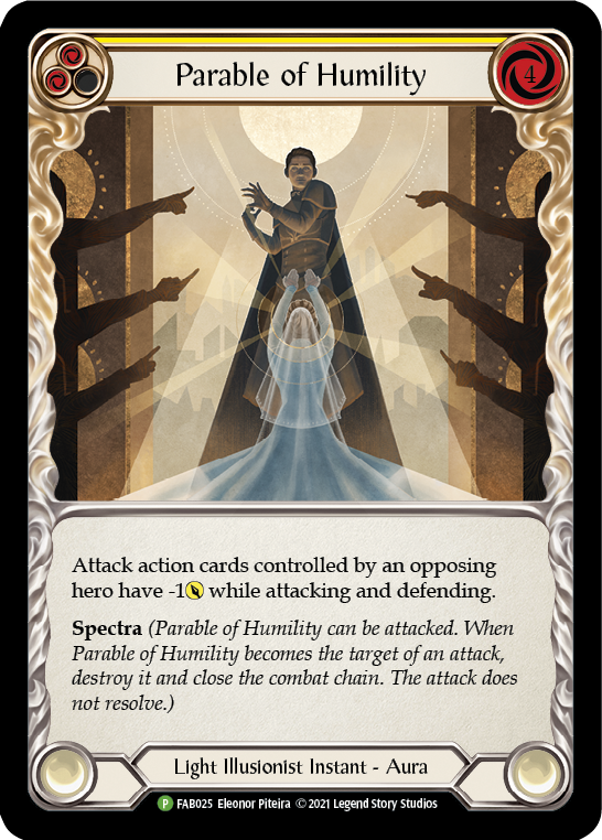 Parable of Humility [FAB025] (Promo)  Cold Foil | Good Games Adelaide SA