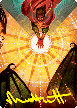 Grapeshot Art Card (Gold-Stamped Signature) [Strixhaven: School of Mages Art Series] | Good Games Adelaide SA