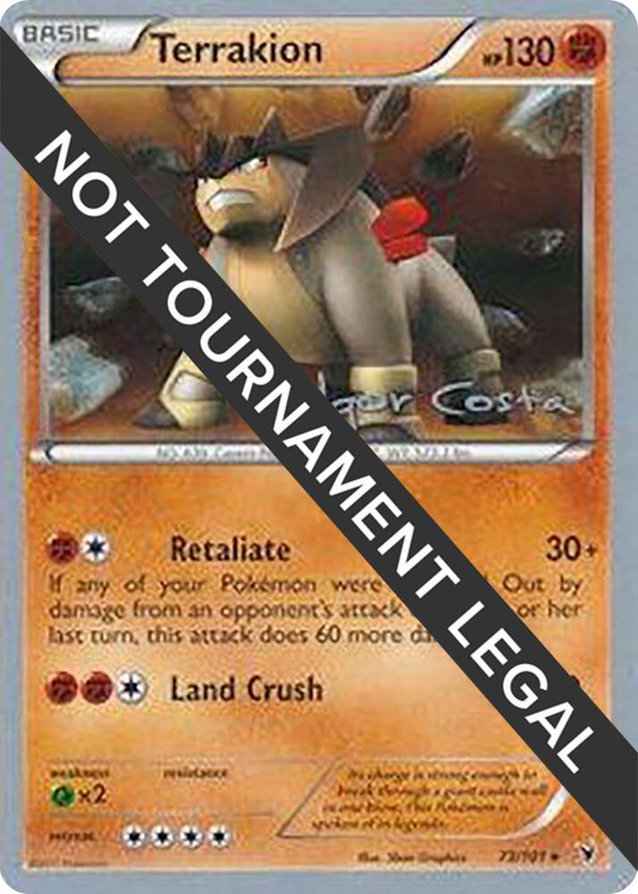 Terrakion 2012 Igor Costa 73/101 (World Championship Decks)  | Good Games Adelaide SA