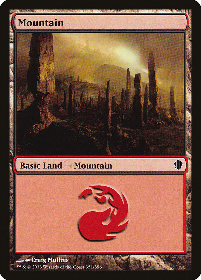 Mountain (351) [Commander 2013] | Good Games Adelaide SA