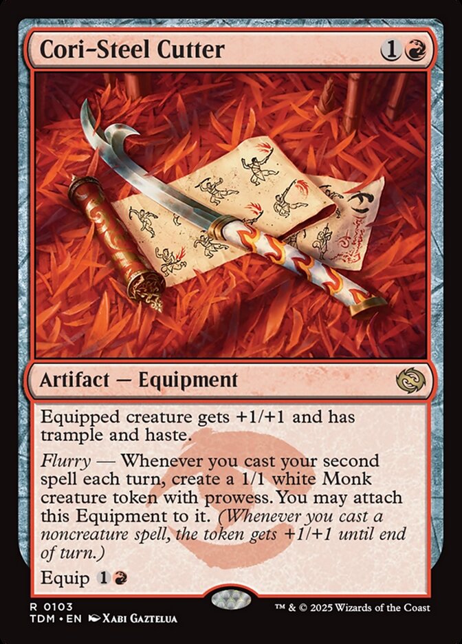 Cori Steel Cutter 103 (Tarkir: Dragonstorm)  - Foil | Good Games Adelaide SA