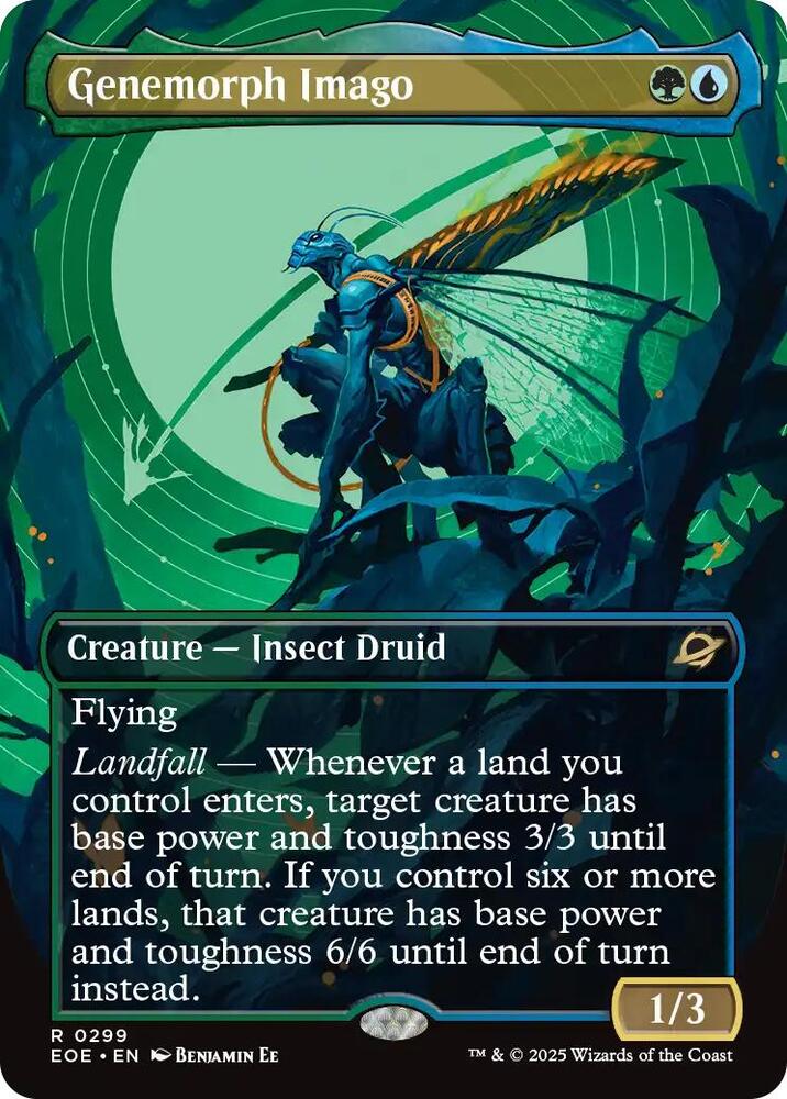 Genemorph Imago Borderless 299 (Edge of Eternities)  | Good Games Adelaide SA