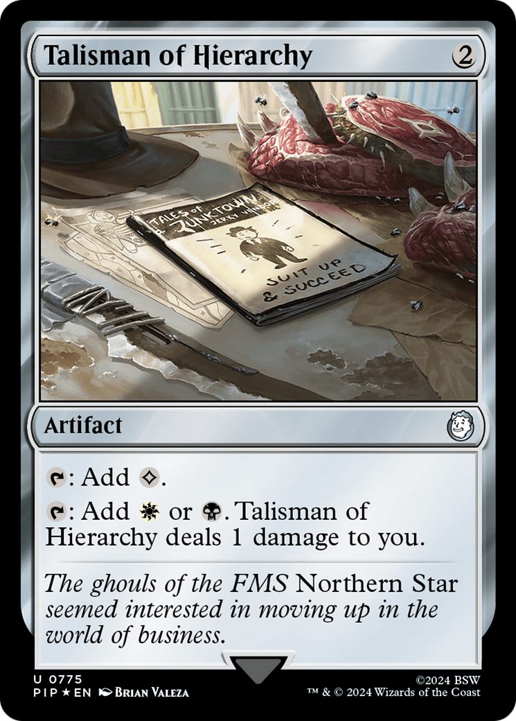 Talisman of Hierarchy (Surge Foil) [Fallout] | Good Games Adelaide SA