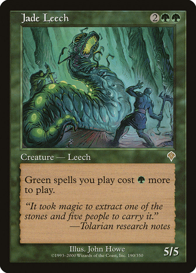 Jade Leech 190 (Invasion)  - Foil | Good Games Adelaide SA