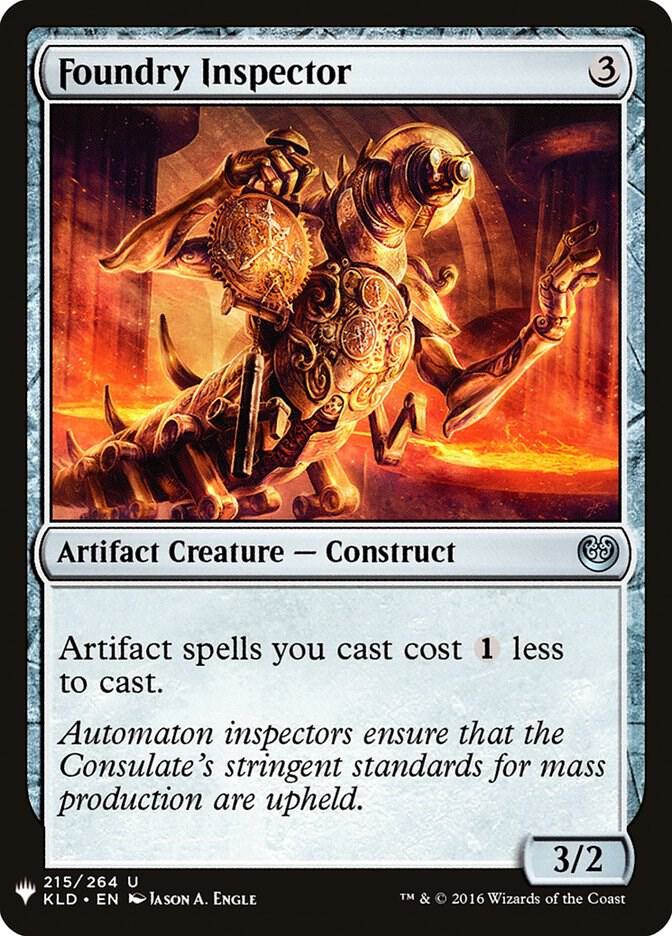 Foundry Inspector 215 (The List Reprints)  | Good Games Adelaide SA