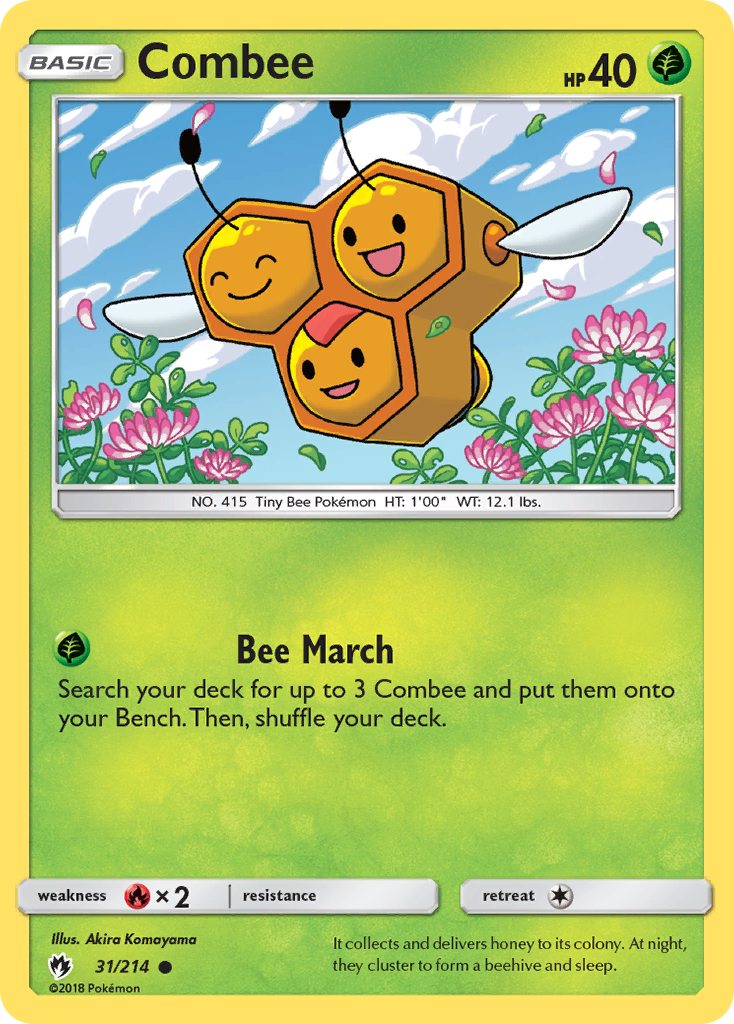 Combee (31/214) [Sun & Moon: Lost Thunder] | Good Games Adelaide SA