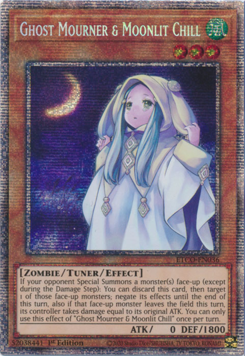 Ghost Mourner & Moonlit Chill [ETCO-EN036] Starlight Rare | Good Games Adelaide SA
