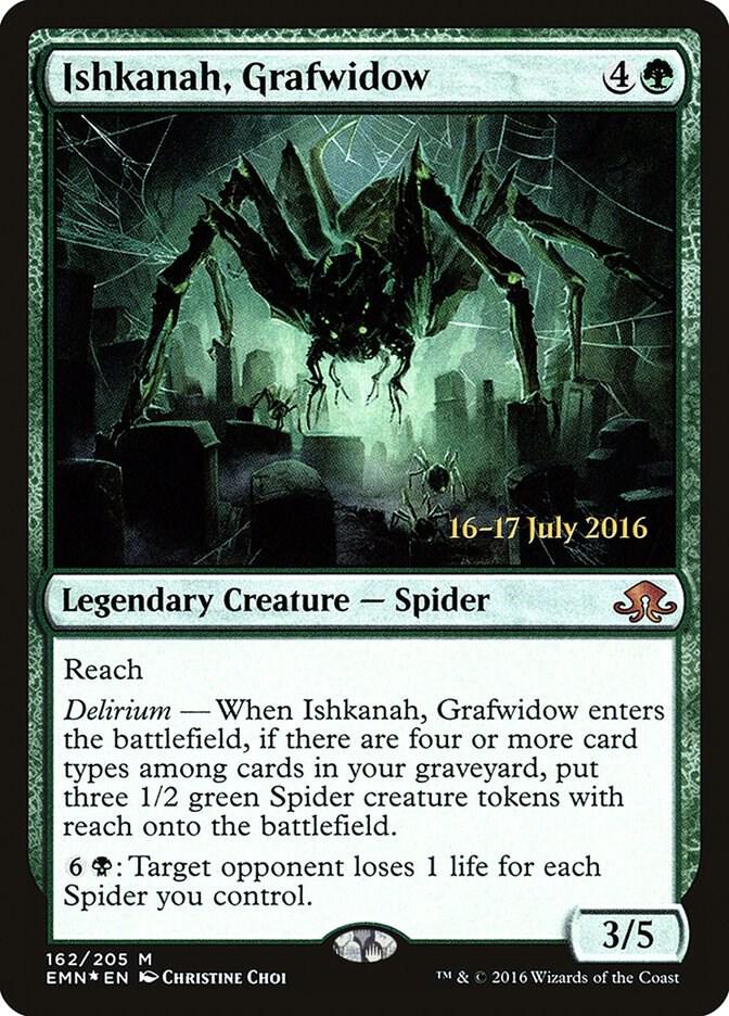 Ishkanah Grafwidow 162 (Prerelease Cards)  - Foil | Good Games Adelaide SA